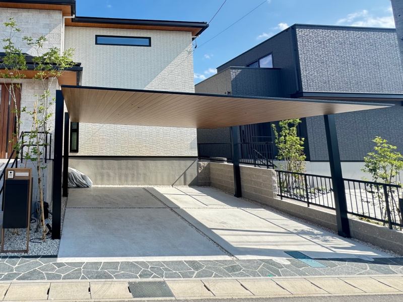 SCカーポート施工事例【名古屋市緑区】
