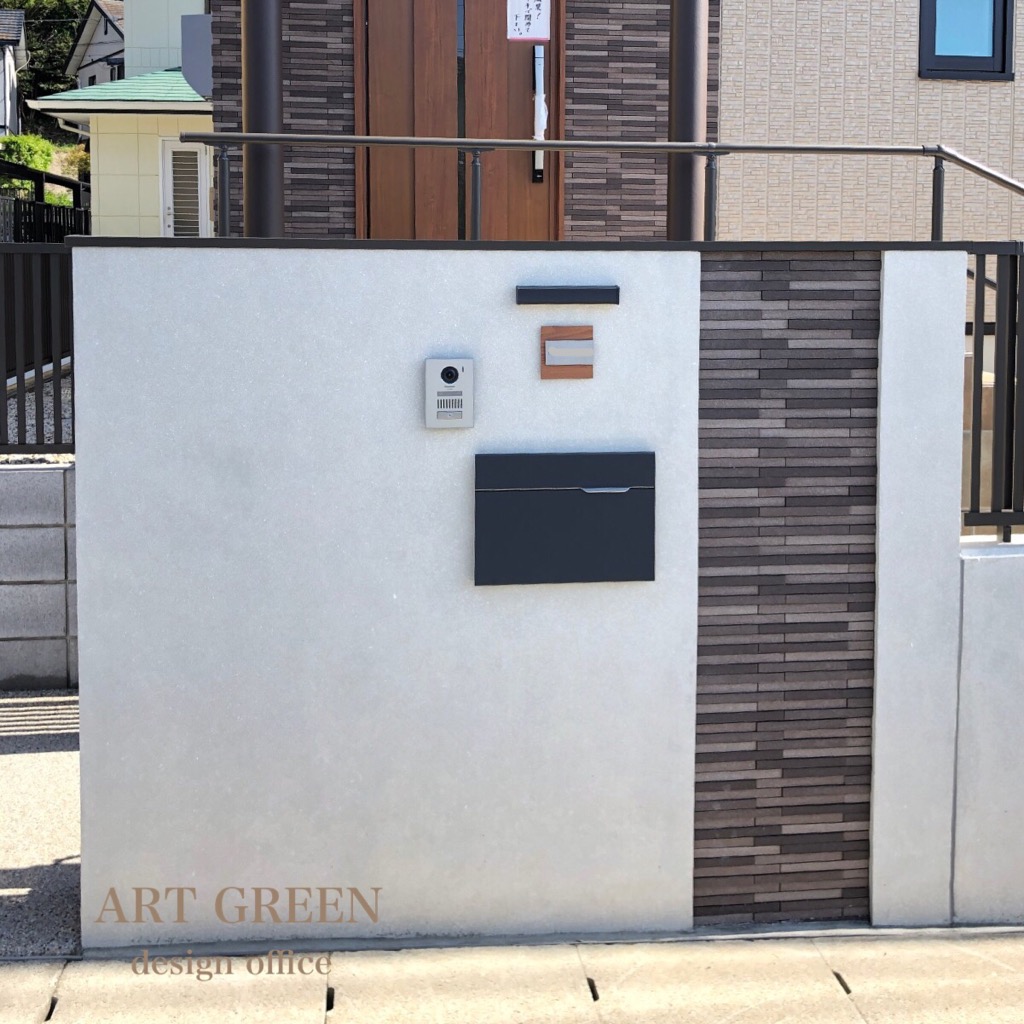 【みよし市】建物と美しく調和する、上質モダンの邸宅外構